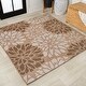 preview thumbnail 96 of 119, JONATHAN Y Marvao Modern Floral Textured Weave Indoor/Outdoor Area Rug