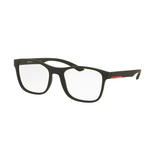 prada men's black glasses