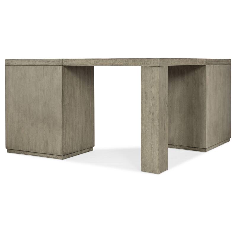 Linville Falls Corner Desk with Two Lateral Files