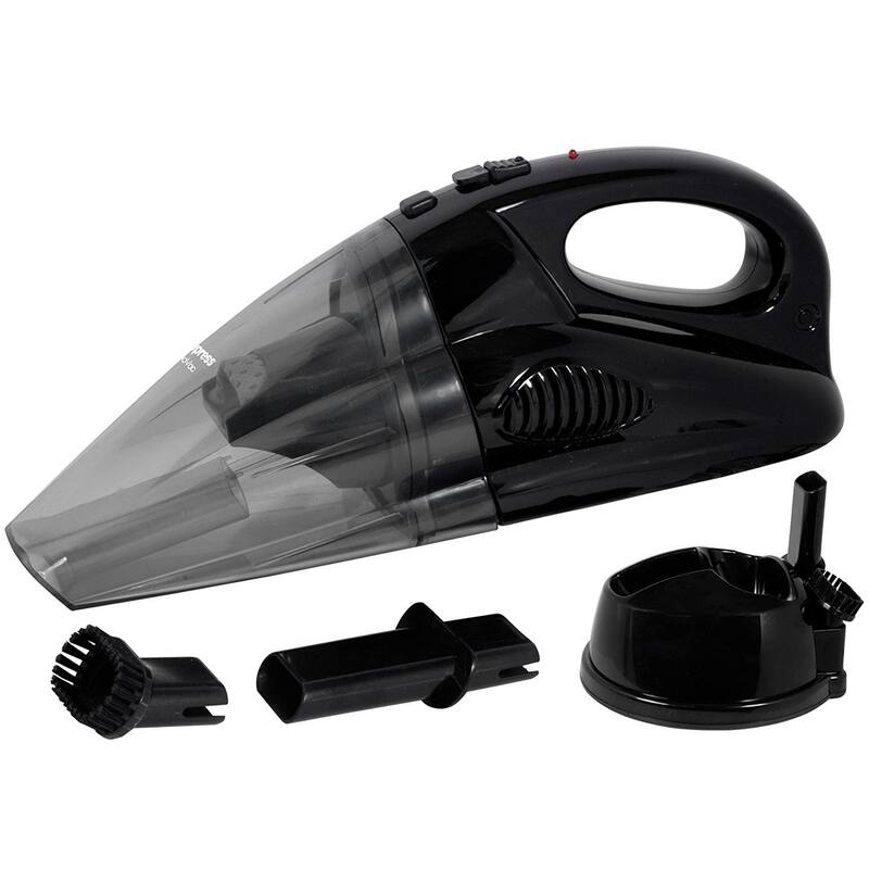 HandiClean Rechargeable Cordless Handheld Vacuum Cleaner in Black