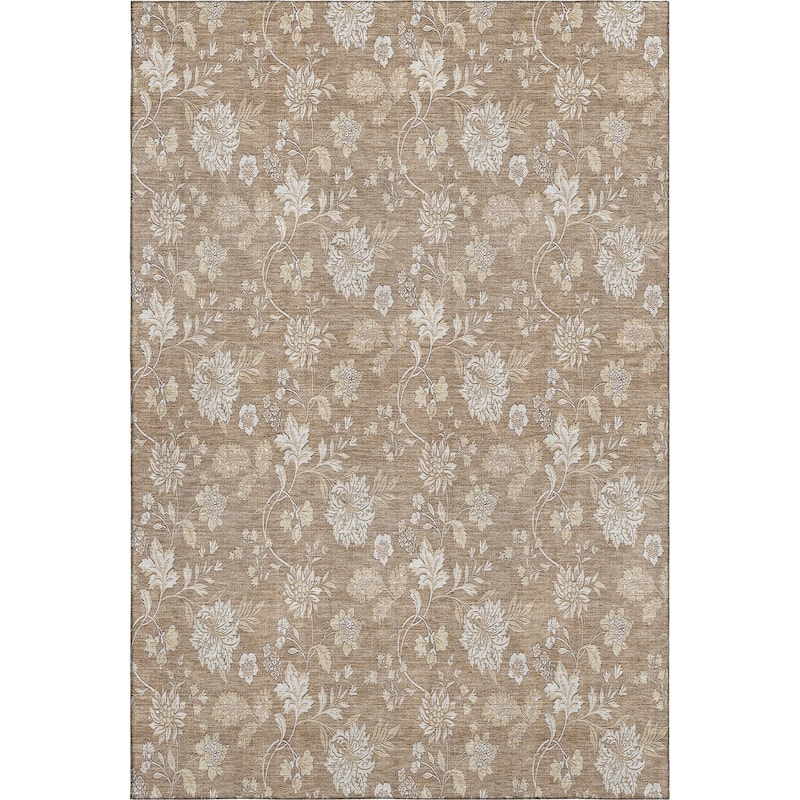 Premium Washable Super Soft Floral Garden Mayfield Rug