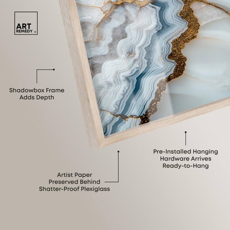 Denim Dreams II Shadowbox by Art Remedy