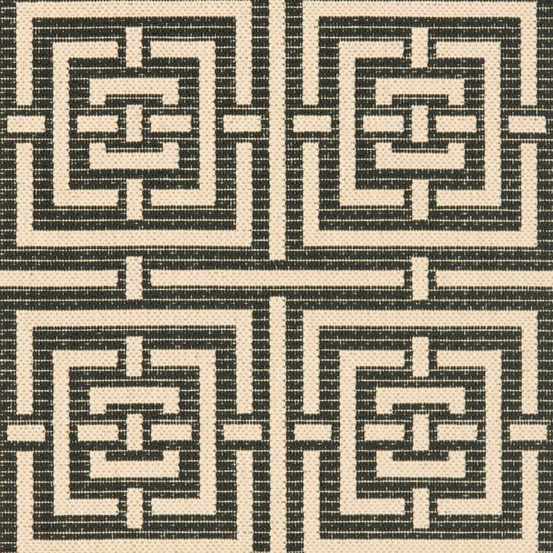 SAFAVIEH Courtyard Ginger Indoor/ Outdoor Waterproof Patio Backyard Rug