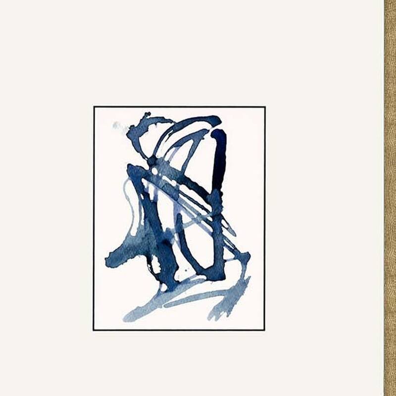 HomeRoots Set Of Three Mayhem II Framed Art Gold Picture Frame Print Wall Art