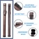 preview thumbnail 15 of 25, GSE™ 1x1 Hard Billiard Pool Cue Stick Carrying Case, Billiard Cue Case Holds 1 Butts/1 Shafts (5 Colors)