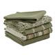 DII Assorted Kitchen Dishtowel & Dishcloths (Set of 5)