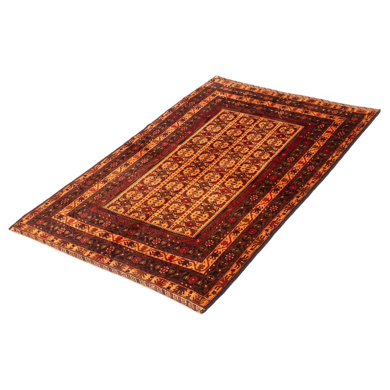 Teimani Beige Rug 4'6" x 6'11" - 4'6 x 6'11