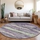 preview thumbnail 108 of 143, Premium Washable Super Soft Modern Casual Mayfield Rug Purple - 8' x 8'