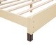 preview thumbnail 24 of 43, House-shaped Wood Platform Bed with Motion Activated Night Lights