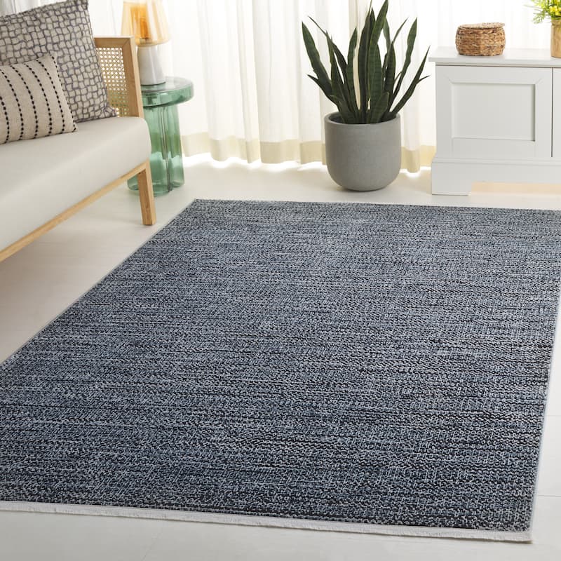 SAFAVIEH Mila Nerea Modern & Contemporary Rug - 4' x 6' - Black/Light Blue