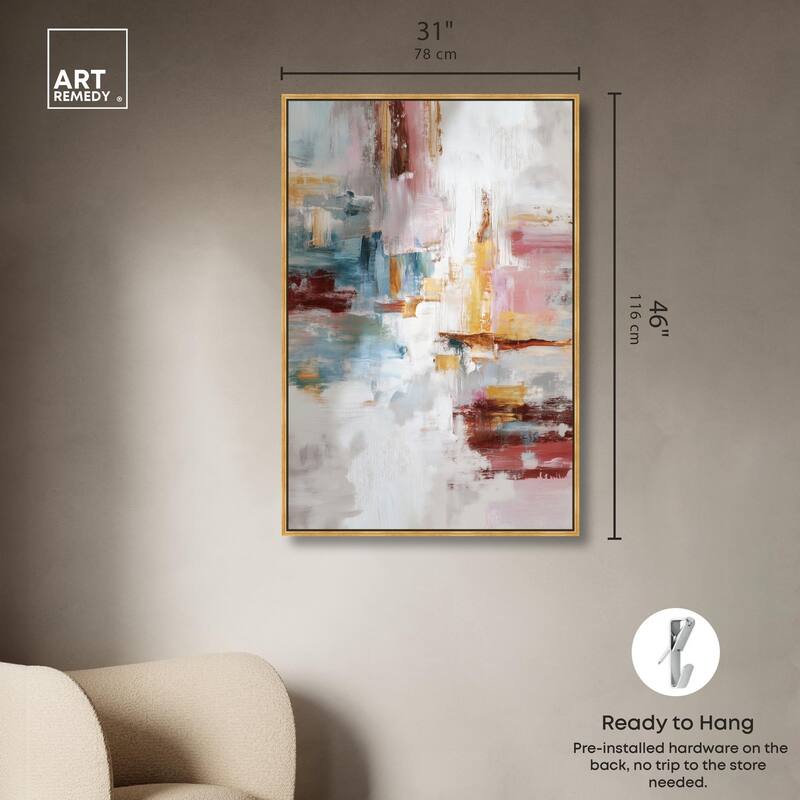 Warmth and cool I Canvas by Art Remedy