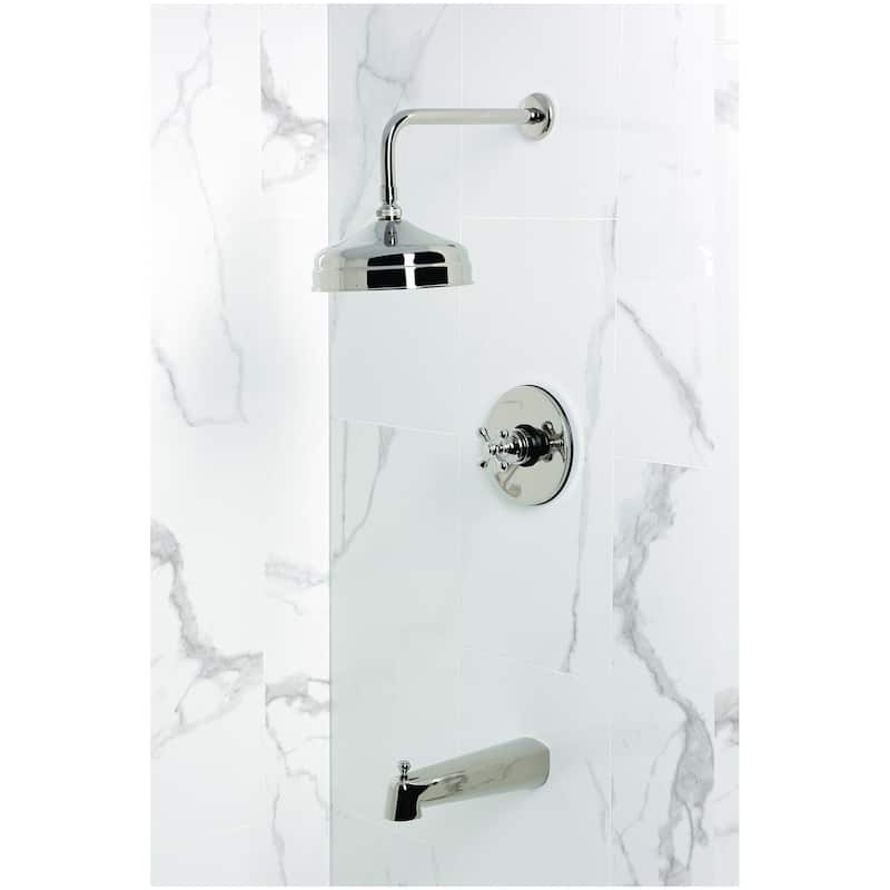 Kingston Brass KB633.AX Kingston Tub and Shower Trim Package with 1.8