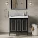 Option Black / White Carrara