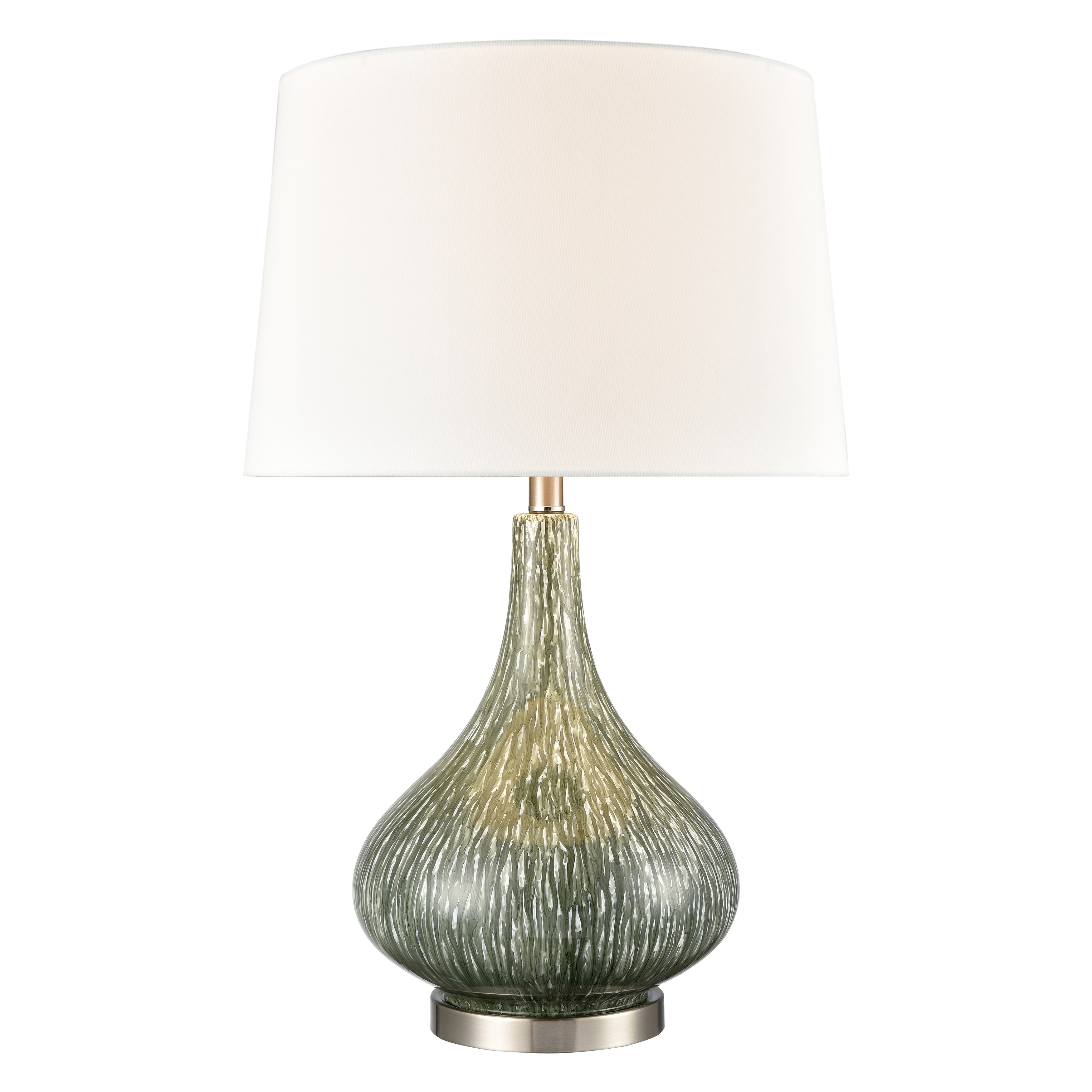 Atlas Lighting Northcott 28'' High 1-Light Table Lamp - Green - 28 inch High