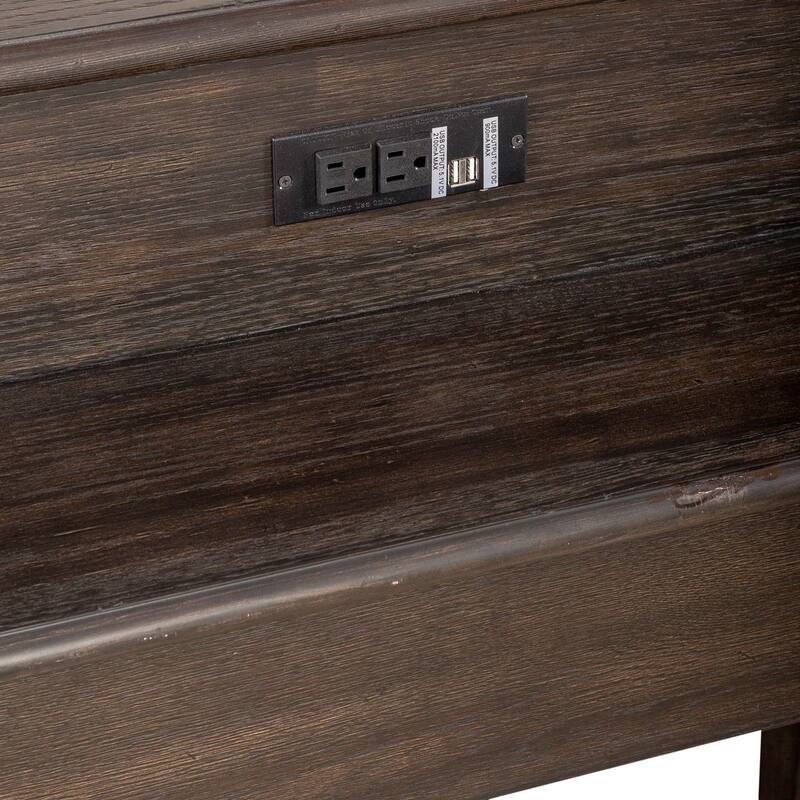 Mill Creek Peppercorn 4 Piece Console Table Set