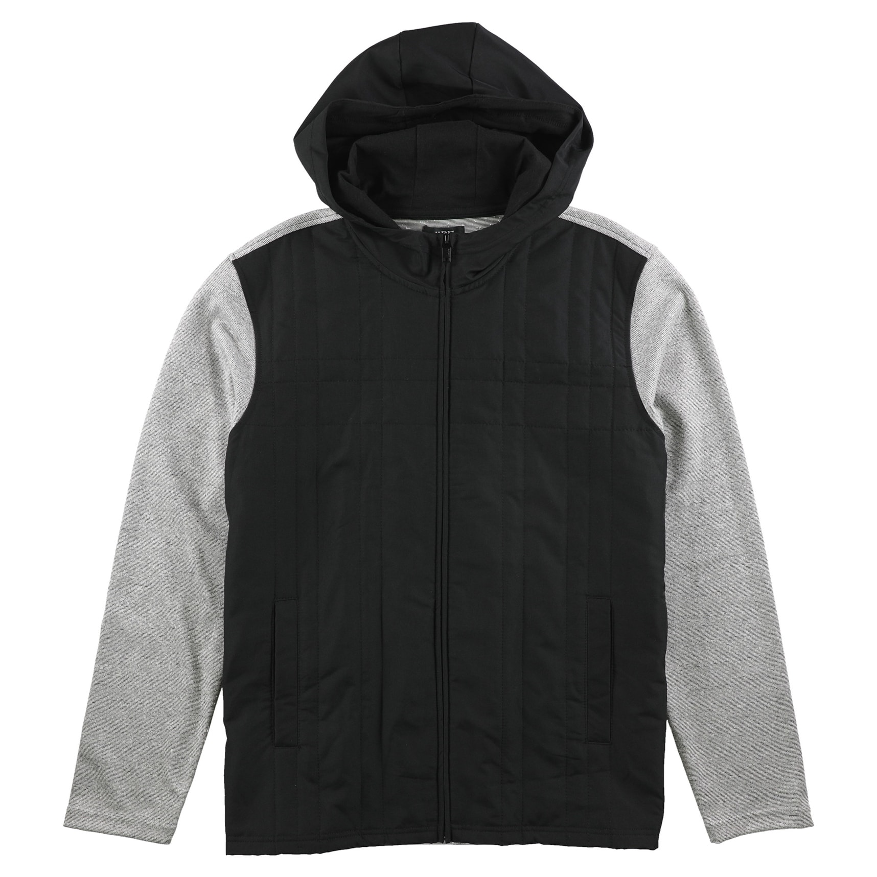 mens quilted hoodie