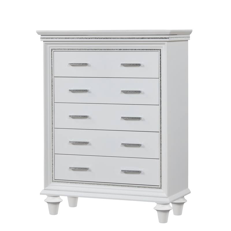 Rosie Bedroom Set with LED lighting