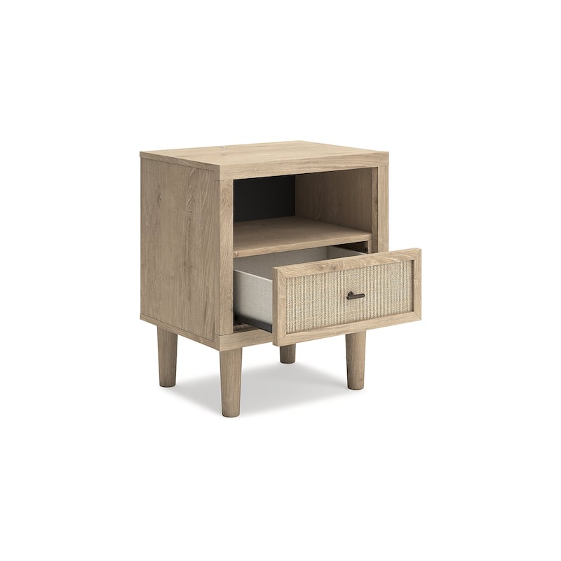 Signature Design by Ashley Cielden Brown Nightstand - Two-tone - 1-drawer