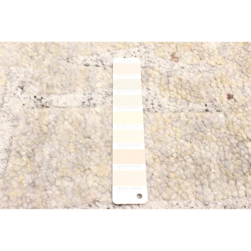 ECARPETGALLERY Hand-knotted Tangier Sage Wool Rug - 5'3 x 7'9