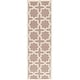 preview thumbnail 84 of 183, SAFAVIEH Handmade Cambridge Trudie Geometric Wool Rug 2'6" x 6' Runner - Beige/Ivory - Runner