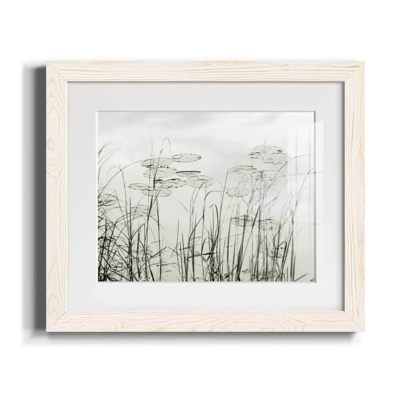 Silver Lake Lilies-Premium Framed Canvas - Ready to Hang
