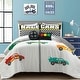 preview thumbnail 5 of 26, Lush Decor Racing Cars Reversible Oversized Comforter Set White - Full - Queen