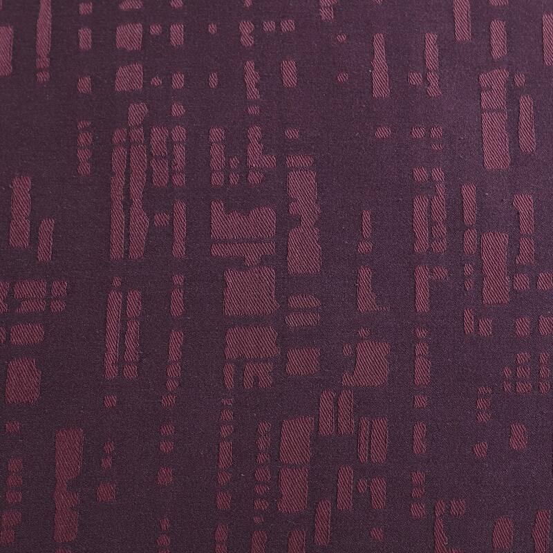 Calvin Klein Linear Circuit Cotton Jacquard Duvet Cover Set Soft Textured Modern (Red, 3 Piece)