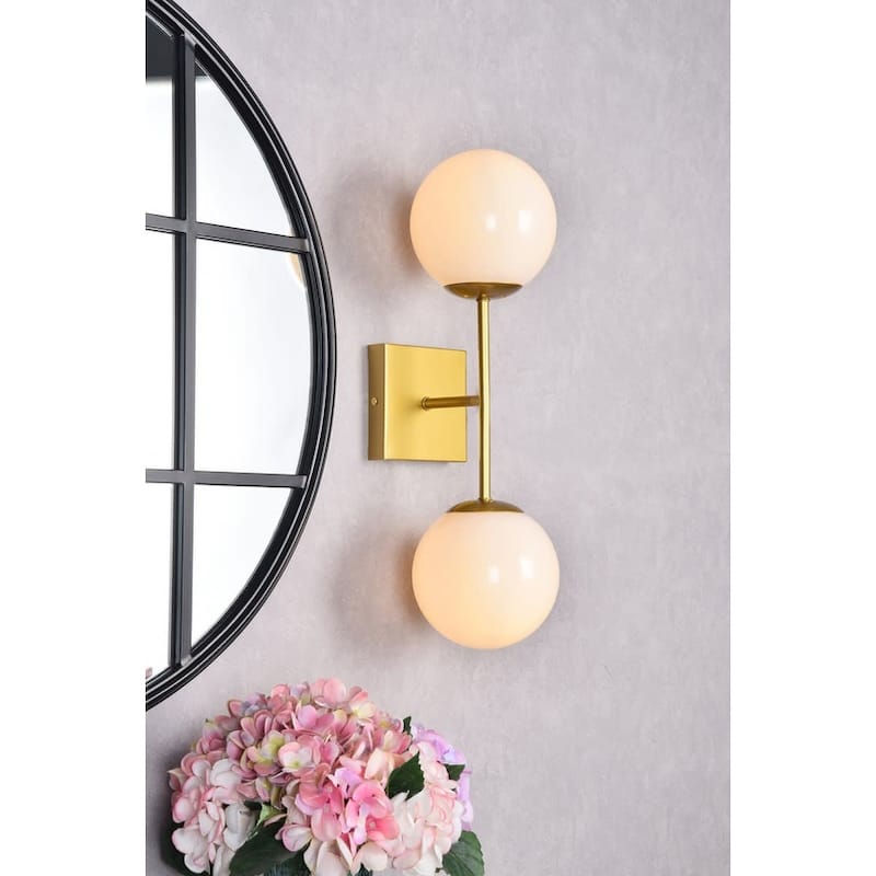 Elegant Lighting LD2358 Neri 2 Light 6" Wide Vanity Light