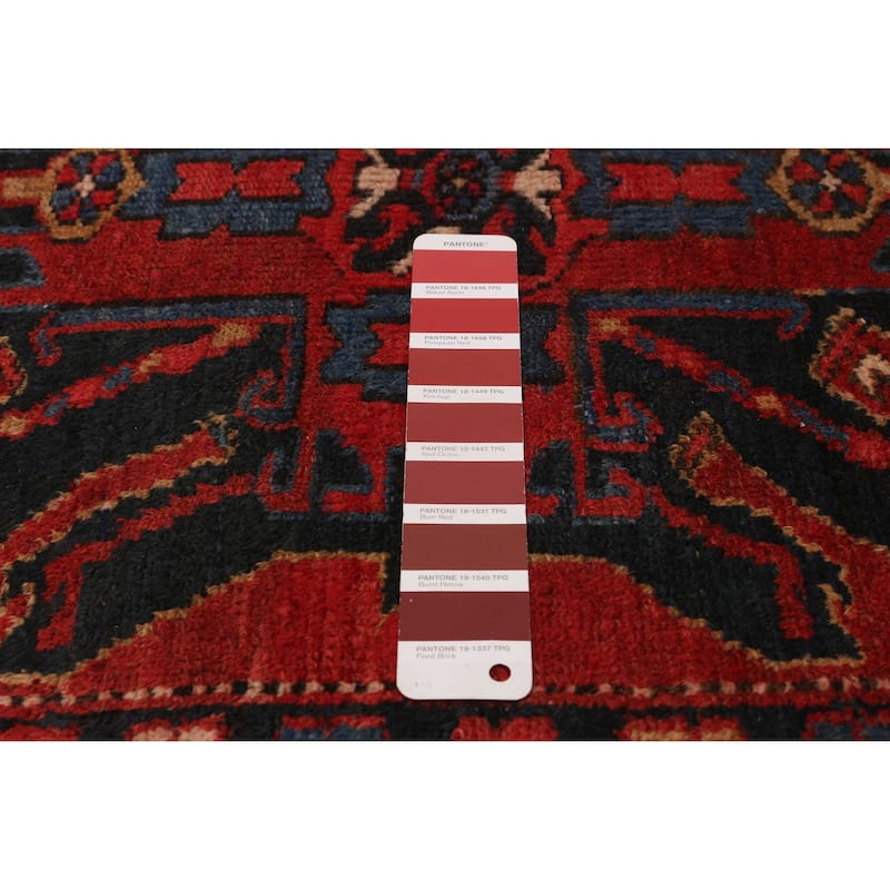 ECARPETGALLERY Hand-knotted Konya Anatolian Red Wool Rug - 3'3 x 10'8