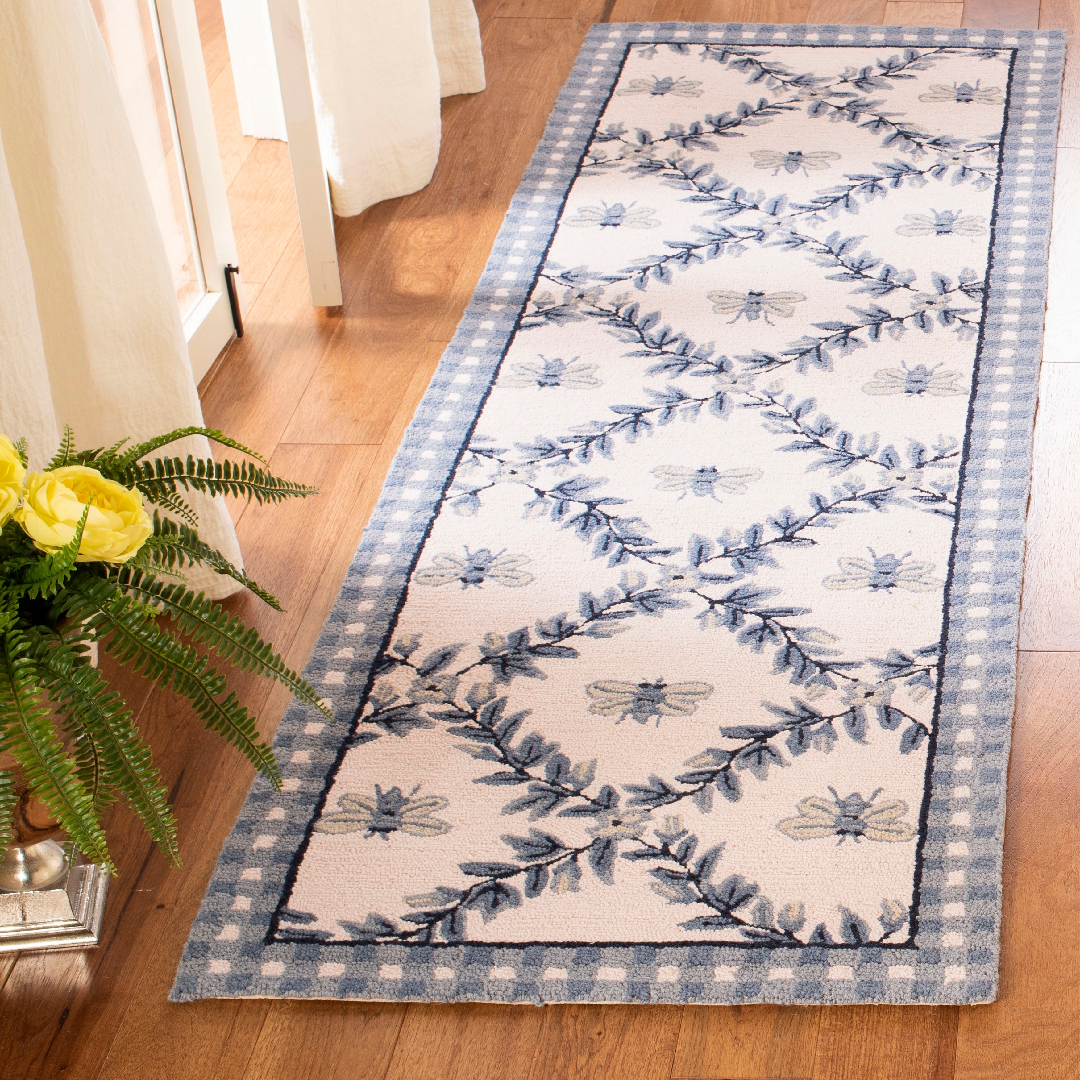 Safavieh Hand Hooked Chelsea Aubree Country Oriental Wool Rug