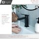 preview thumbnail 6 of 21, Ava Single Handle 6 1/2" Polished Chrome Bathroom Faucet