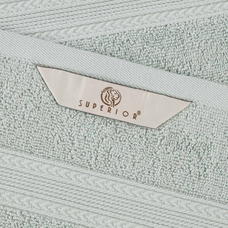 Eco-Friendly Sustainable Cotton 6-Piece Bathroom Towel Set