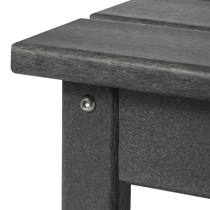 Laguna Hdpe All Weather Outdoor Patio Rectangular Coffee Table
