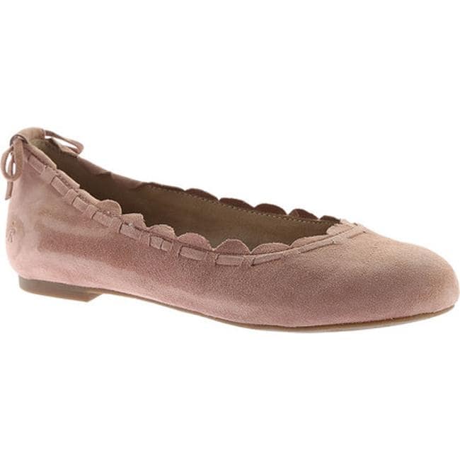 Lucie Ballet Flat Champagne Suede 