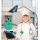 preview thumbnail 4 of 4, DolliBu African Penguin Doctor Plush with Cute Scrub Uniform and Cap - 9 inches
