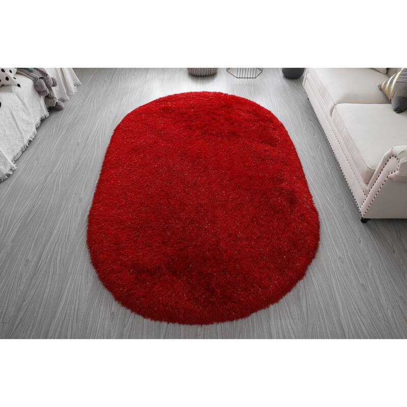 Manhattan Polyester Shag Area Rug