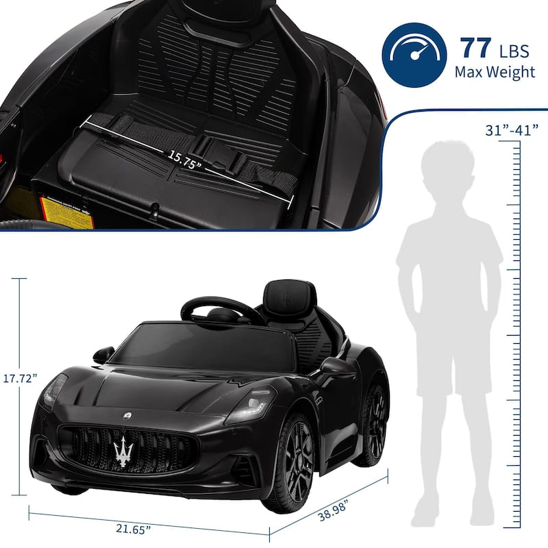 Ride on Car Licensed Maserati Gran Cabrio