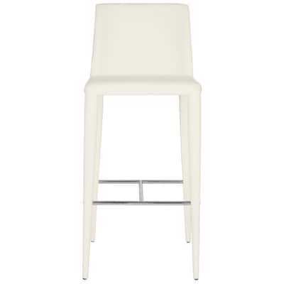 SAFAVIEH Home Garretson Bar Stool - 17"W x 22"D x 40"H
