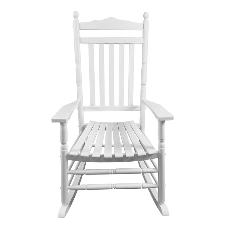 Outdoor Wicker Porch Adult Rocking Chair for Garden, Porch, Balcony