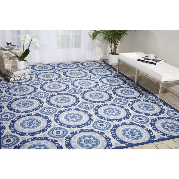 Shop Waverly Sun N Shade Indoor Outdoor Area Rug By Nourison On Sale Overstock 8817128