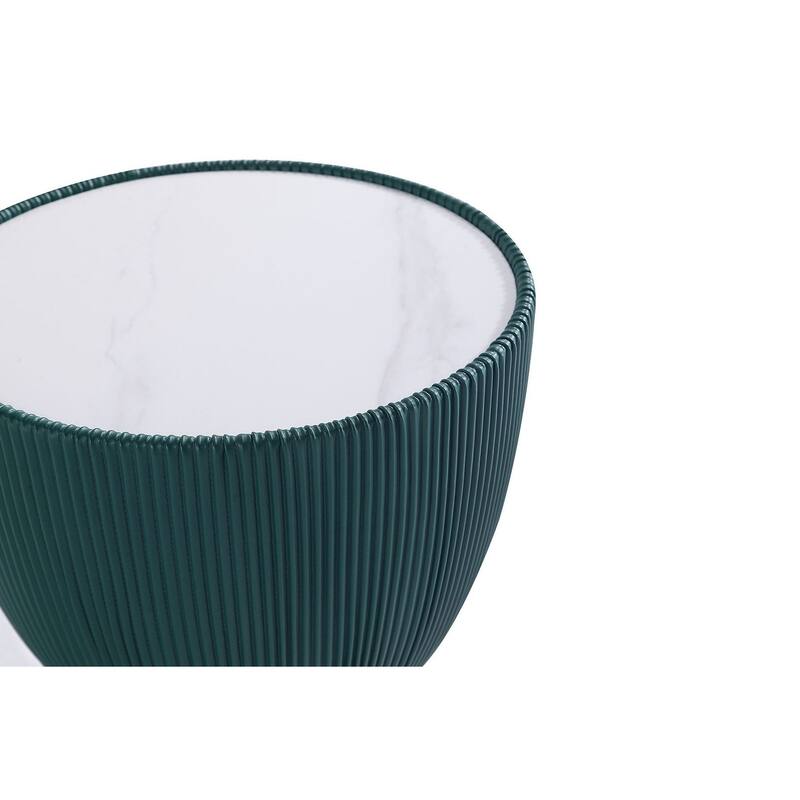 Manhattan Comfort Modern Anderson 2.0 Upholstered End Table