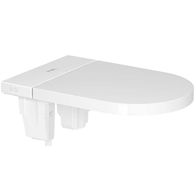 Duravit SensoWash Starck f Lite Elongated Slow-Close Bidet Seat - White