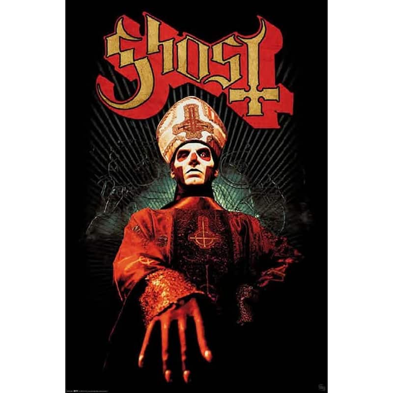Ghost the Band Papa Emeritus Art Poster - 24 x 36 Inch