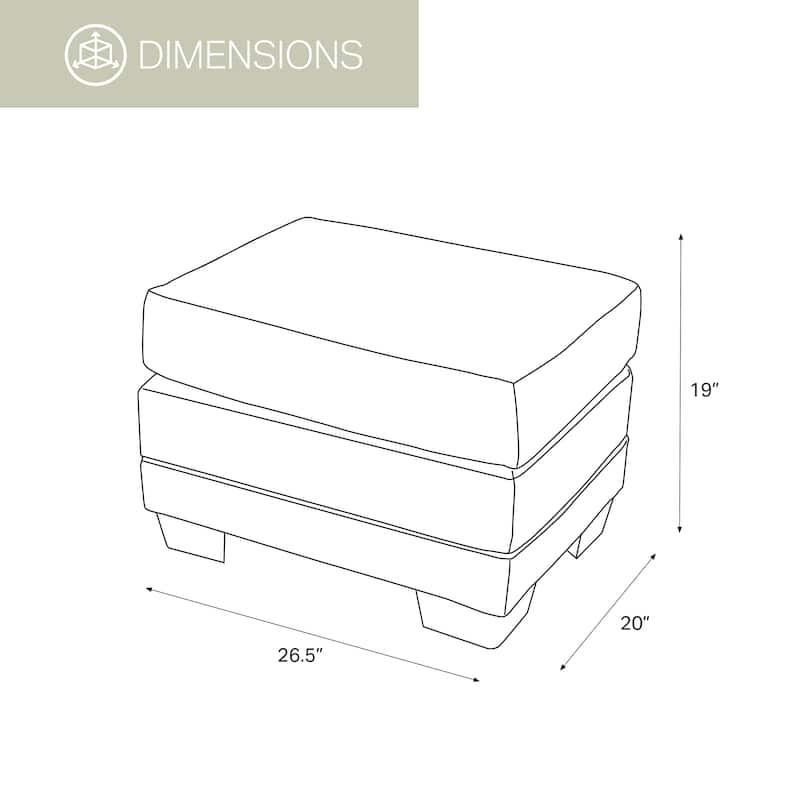 American Furniture Classics Model River Bend Ottoman