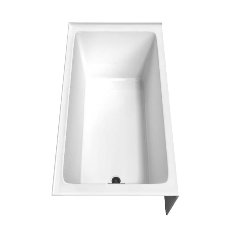 Grayley 60-Inch x 32-Inch Alcove Bathtub in White with Options