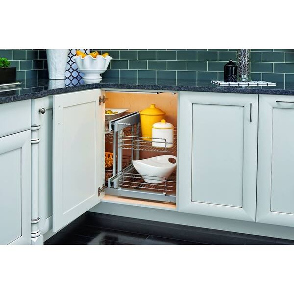 Shop Rev A Shelf 5psp 18 5psp Series 18 Base Cabinet Blind Corner