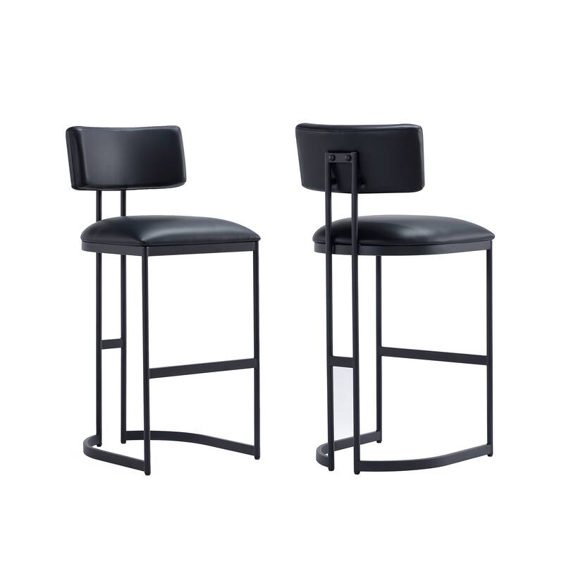 Manhattan Comfort Juno Metal Barstool