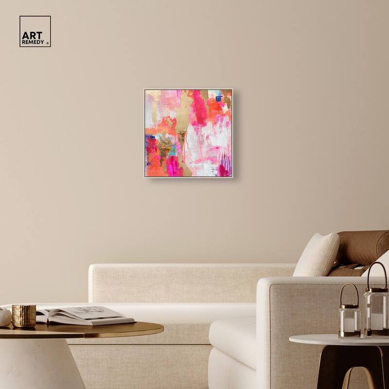 Exuberant Hues III Canvas by Art Remedy