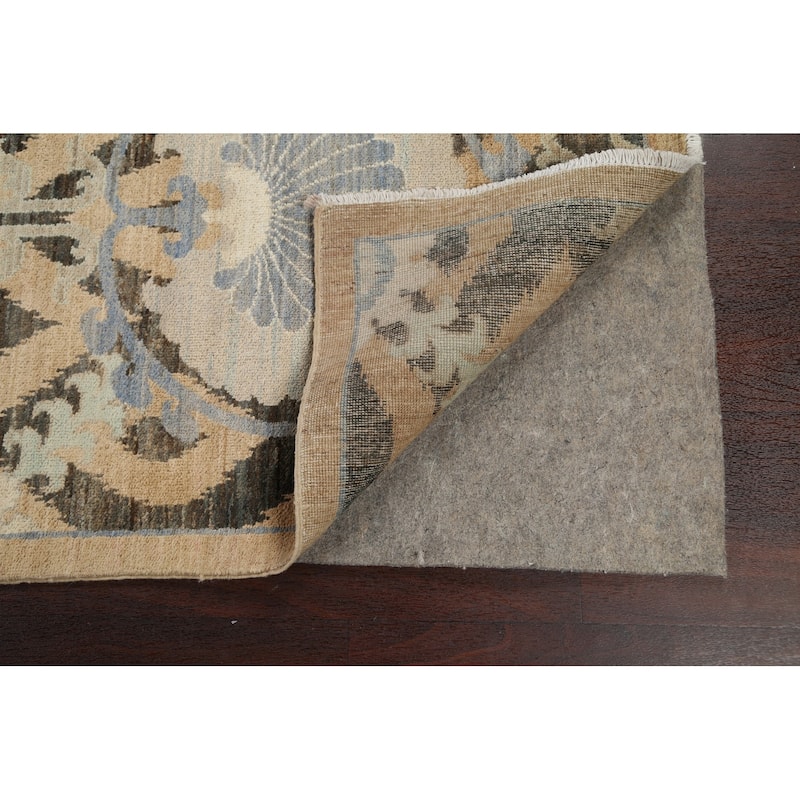 All-over Khotan Oriental Area Rug Wool Hand-knotted Living Room Carpet - 8'9" x 11'9"