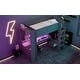 preview thumbnail 9 of 30, Dark Gray Frame Gaming Loft Bed Wood Bed wDesk, LED, Charging Station
